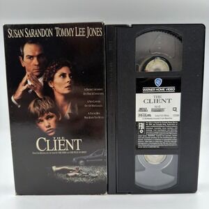 The Client VHS 1994 Susan Sarandon Tommy Lee Jones John Grisham Warner Video